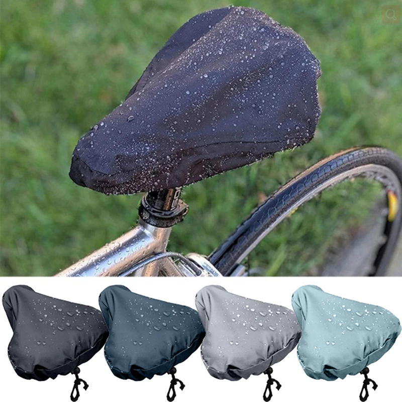 

Outdoor Bicycle Seat Rain Cover Sports Cycling Bike Accessories Waterproof Saddle Rain Dust Cover UV Protection For MTB Bike