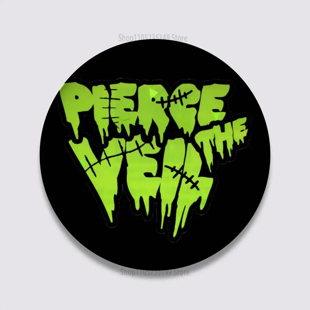 Handmade Pierce The Veil Music Pins - Round Brooch Badge for Backpacks, Clothes, and Jewelry Gifts