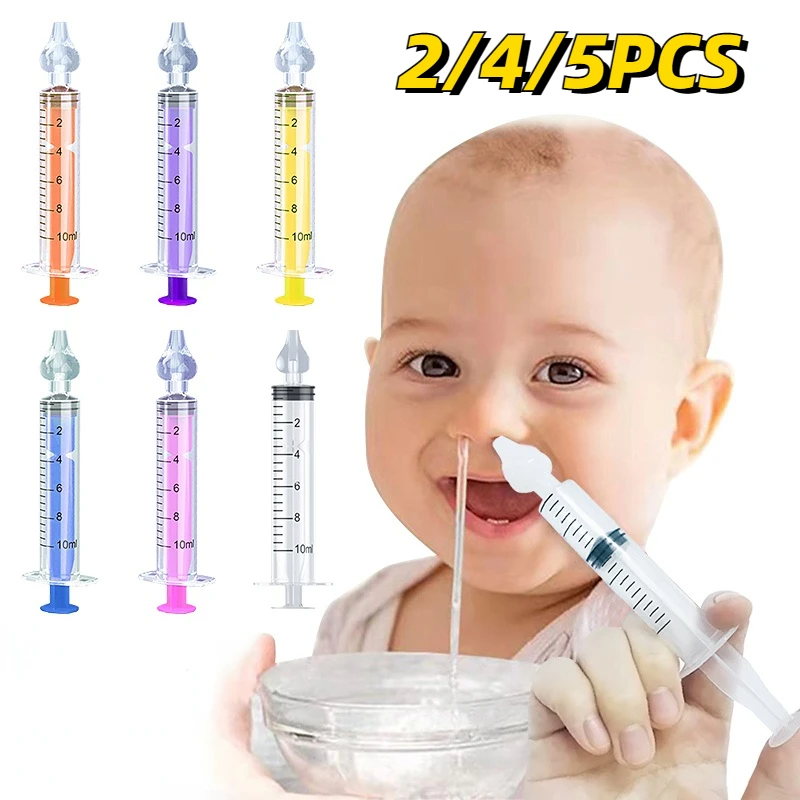 Aspirador Nasal profesional para bebé, irrigador Nasal de jeringa,  limpiador de nariz para bebé, dispositivo de enjuague, lavado de nariz  reutilizable para niños - AliExpress