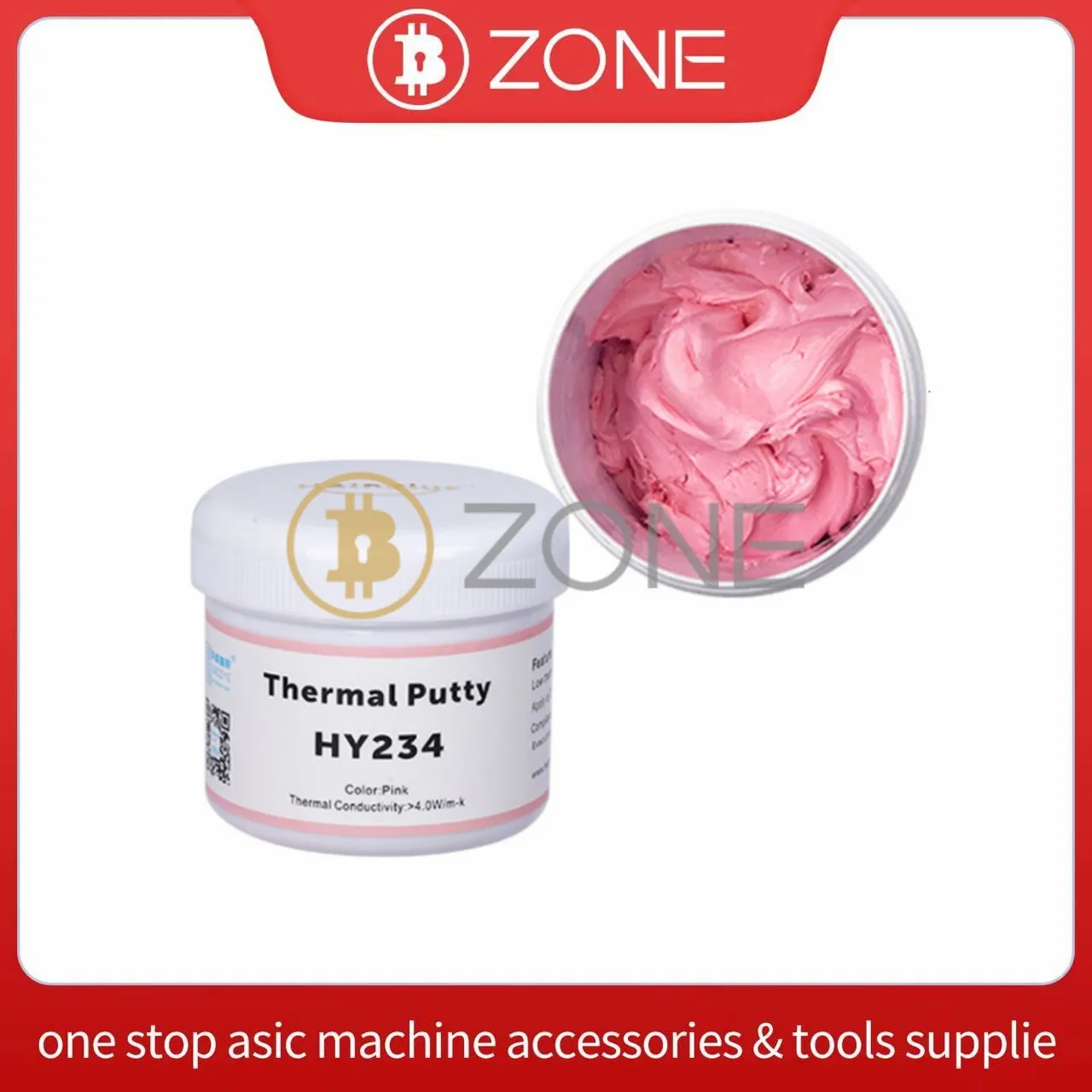 HY234ThermalPutty40w10g80g100gAsicMinerHashboardRepairPink