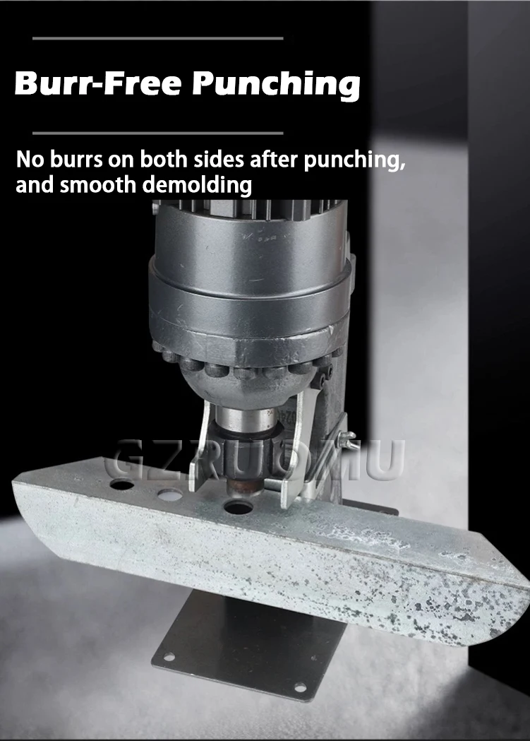 3-12MM Portable Electric Hydraulic Punching Machine Angle Steel Channel Steel Pu