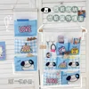 Fabric Hanging Wall Storage Bags Holder Creative Kawaii Wall-mounted Storage Bag Door Cute Wall Mounted Storage Bag Pockets 3