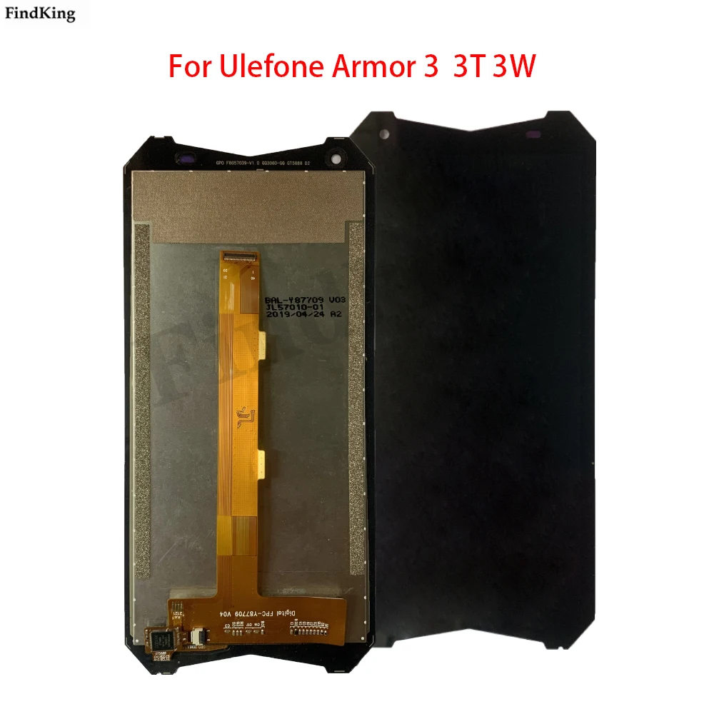 

100% Tested LCD Screen For Ulefone Armor 3 3T 3W Android 8.1 LCD Display Touch Screen Digitizer Assembly Replacement