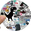 50PCS Engineer Programming Network Coding Hacker Stickers DIY Laptops Water Bottles Phones Decorative Stickers Perfect for Gift 3