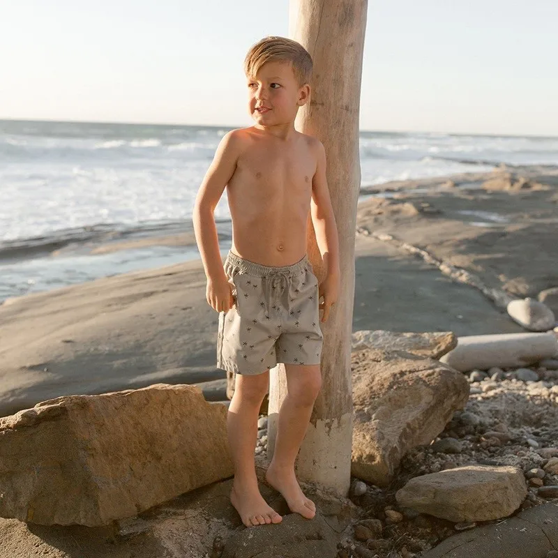 Baby Boy Swim Suit Long Sleeve Tshirt+Shorts 2pcs Infant Toddler Child Swimwear Bathing Suit Kid Swimming Clothing 1-7Y kids swimsuits