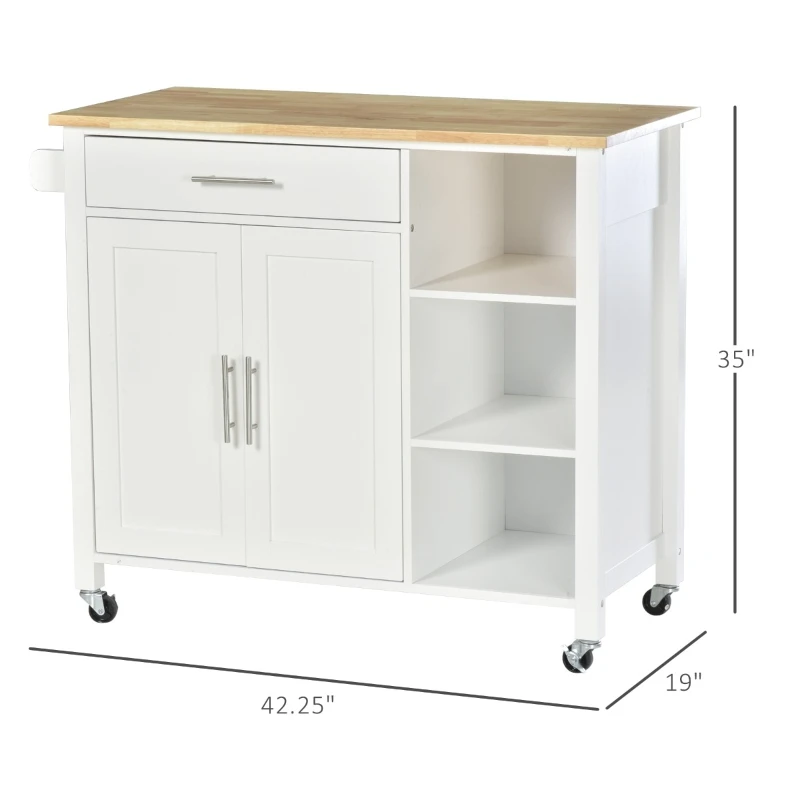 Comprar Carrito Cocina Butler Haya M-900 Madera cortada