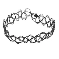Vintage Tattoo Black Elastic Stretch Anklet Ankle Bracelet Retro Henna 1