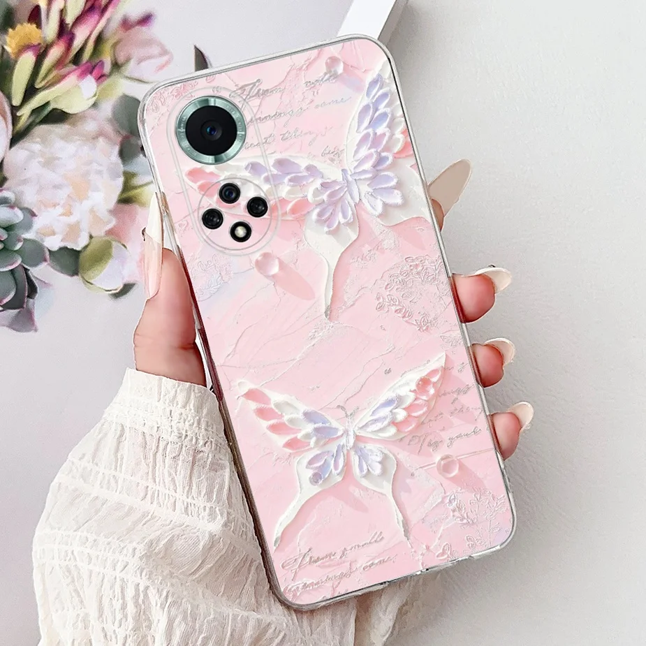 Stylish Butterfly Painted Soft Slim Phone Case