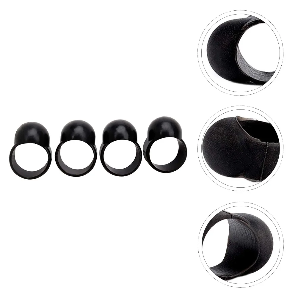 8 Pcs Silicone Finger Cots For Drum Handpan Percussion Instrument Picks Anti Slip Cover Suitable Steel Drum Musical Instruments