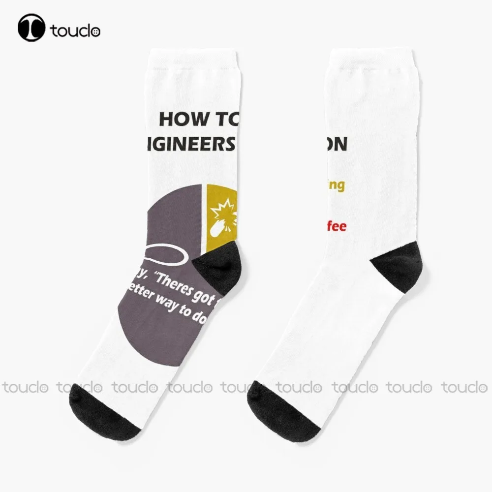 

Engineers Attention Funny Socks Pink Football Socks High Quality Cute Elegant Lovely Kawaii Cartoon Sweet Cotton Sock Colorful