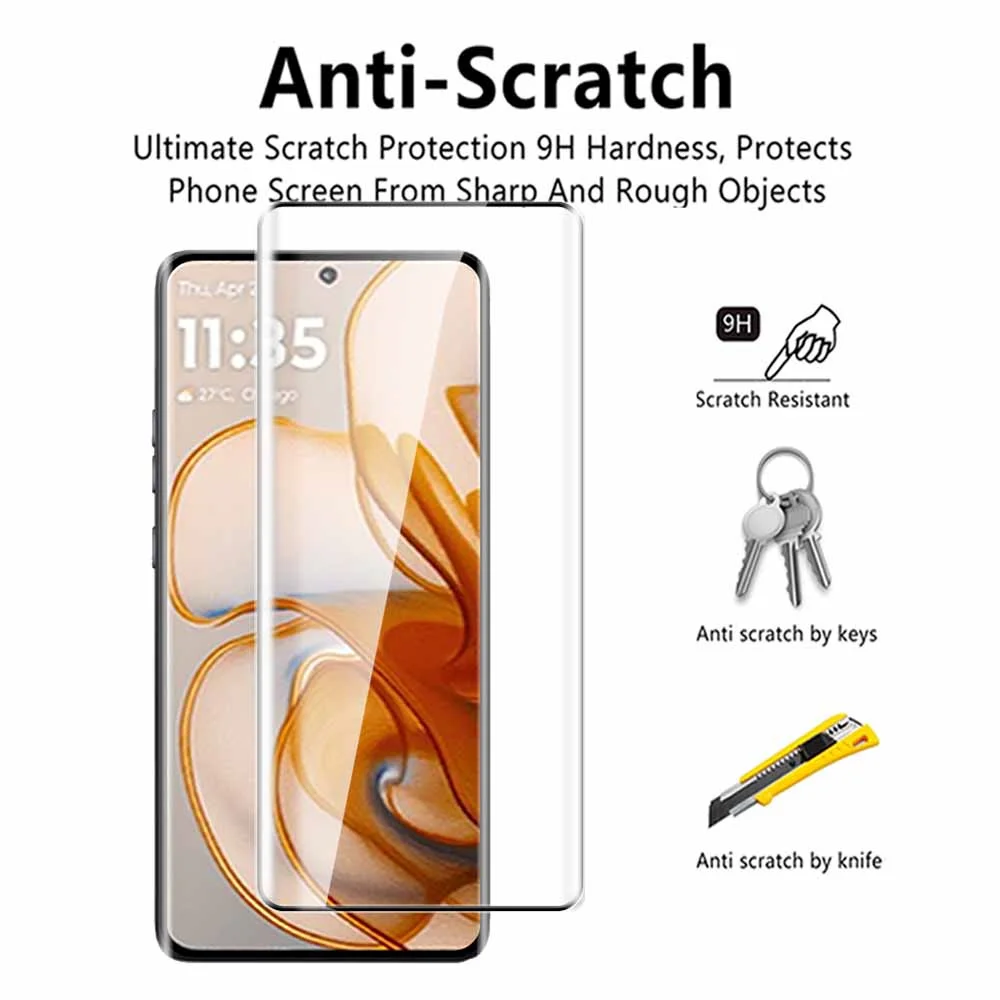 3D Curved Tempered Glass Screen Protector - Full Coverage Film