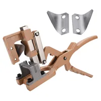Garden Pruning Shears V-Cut Grafting Shears Pruner Scissors Cutting Tool For Grafting Fruit Tree Nursery Tool Cut Depth 2.5cm 1