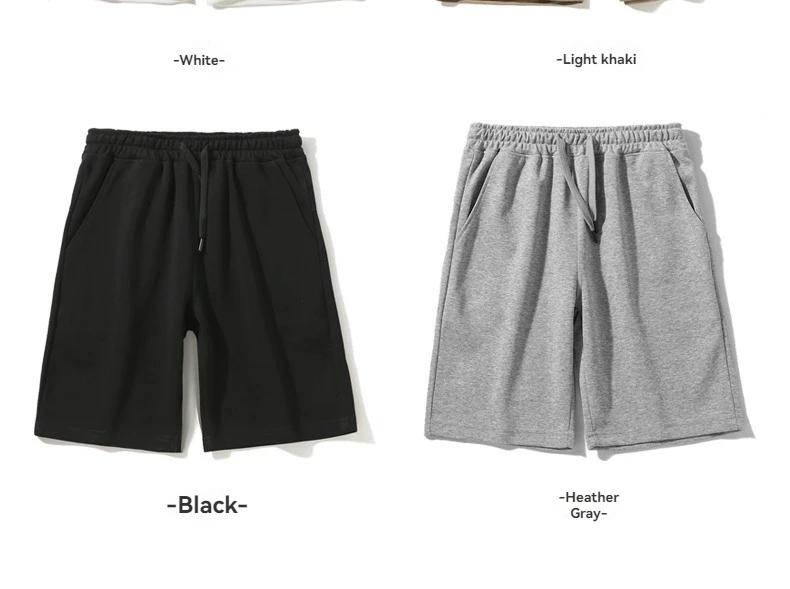 Fashionable Ultra-thin Cotton Neutral Capris Comfortable Versatile For Outdoor Training Loose and Breathable Shorts For Sports