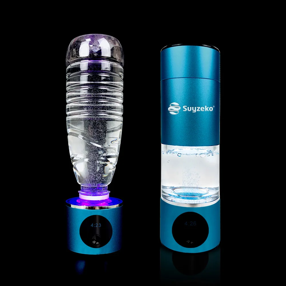 Portable Hydrogen Rich Water Bottle Hydrogen Water Generator Water Ionizer Health Cup for Home Travel SPE PEM Antioxidants