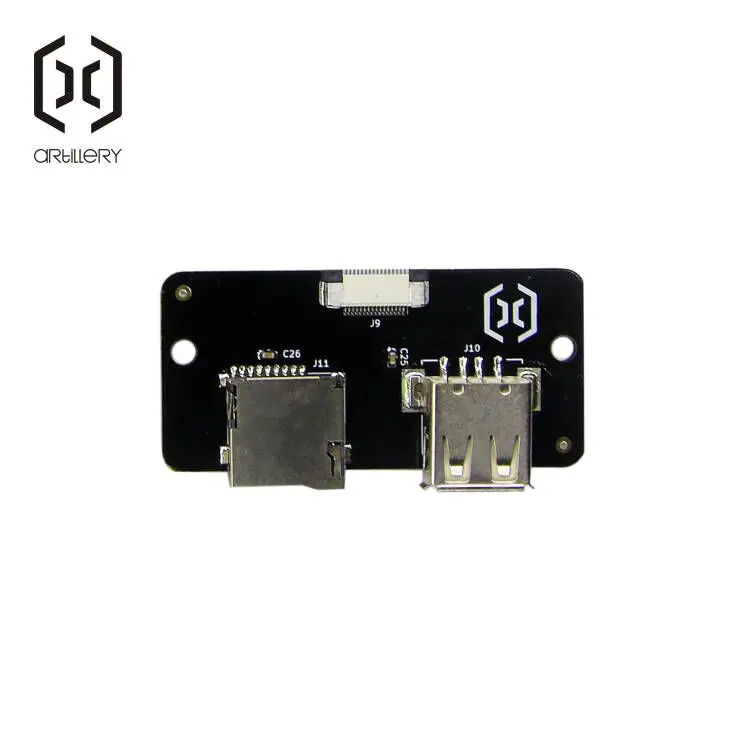 USB Adapter Board for Artillery 3D Printers - Compatible with Sidewinder X2, Sidewinder X1, Genius, and Genius Pro - 4