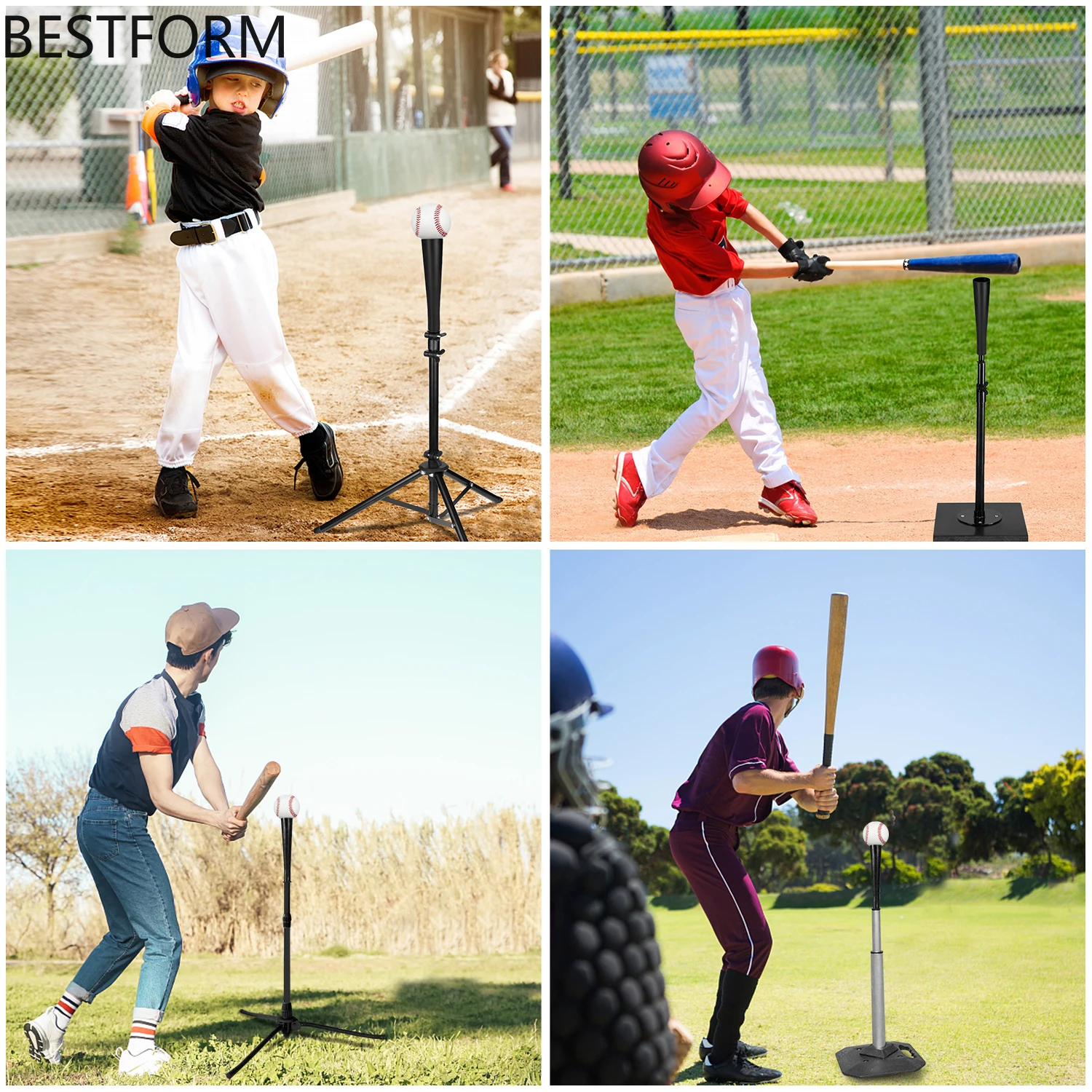 Baseball Batting Trainer rubber topper Softball Accessories Practical Durable Training Holder Aid Training Equipment Display