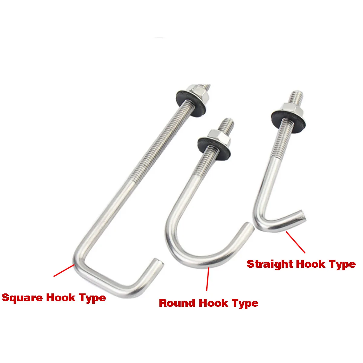 

304 Stainless Steel Square Hook/Special-Shaped Screw