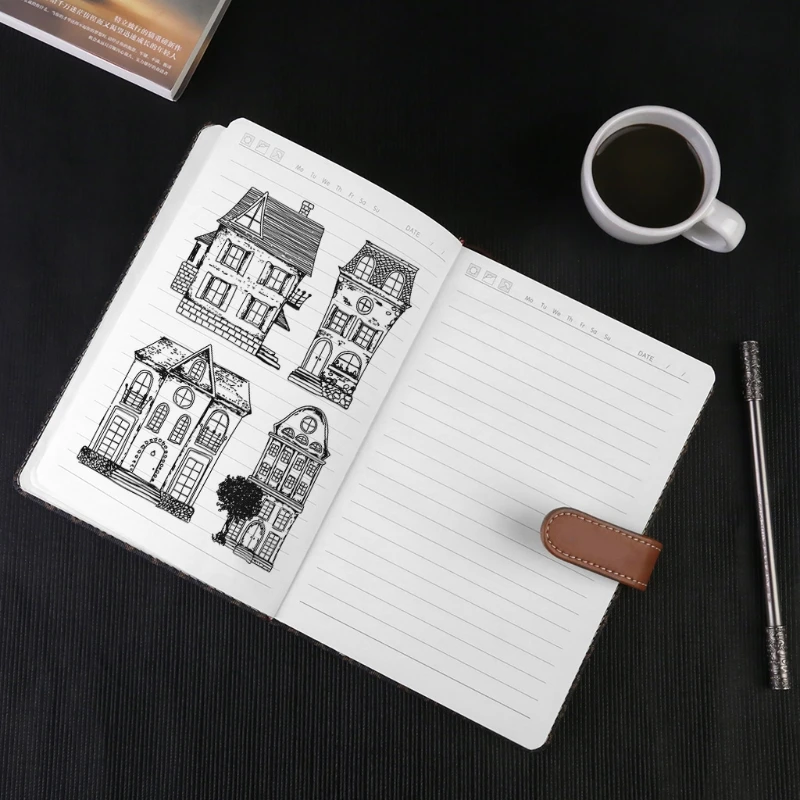 House Silicone Clear Seal Stamp DIY Scrapbooking Embossing Photo Album Decorative Paper Card Craft
