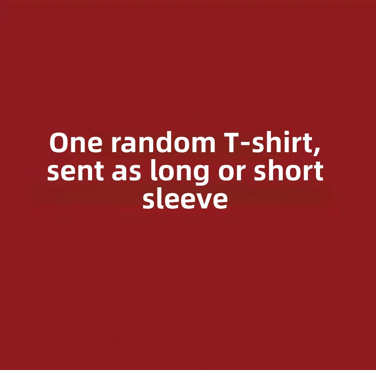 A random t-shirt