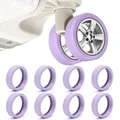 8 PCS purple