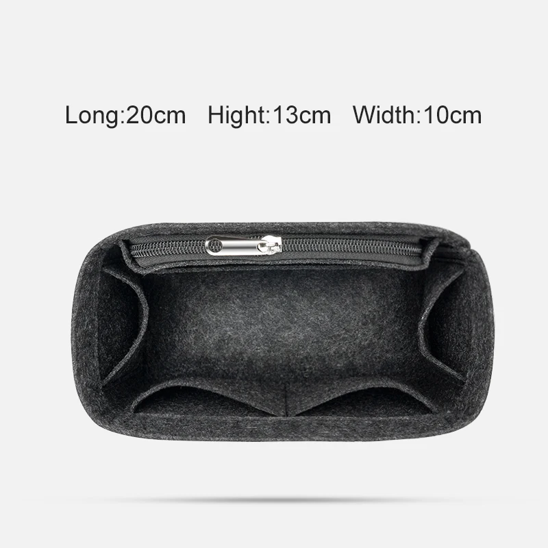 For Kelly 25 28 32 Women's Bags Insert Felt Encryption Travel Portable  Organizer Cosmetic Bag Girl Storage Toiletry Liner Bags