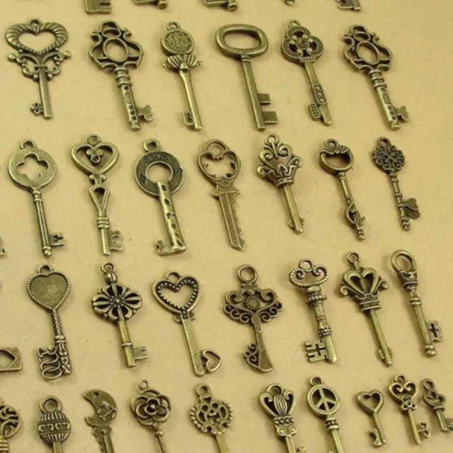 Descubra o Encanto Vintage com as 40 Chaves Esqueleto Antigas