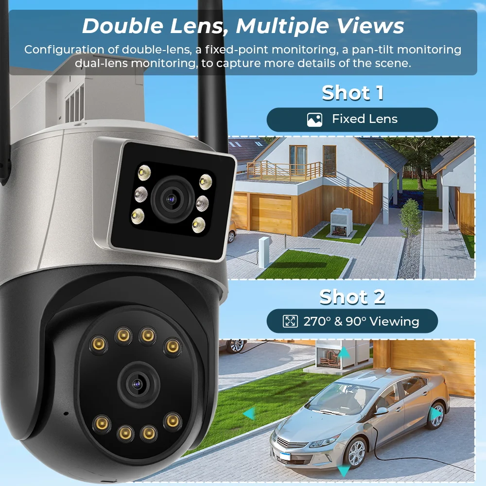 Long Distance Car Detection with 4K AI Security Camera