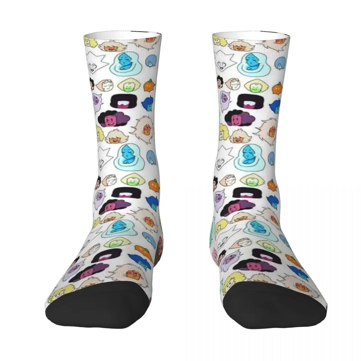 

Steven Universe Heads Socks Harajuku Sweat Absorbing Stockings All Season Long Socks Accessories for Man Woman Birthday Present