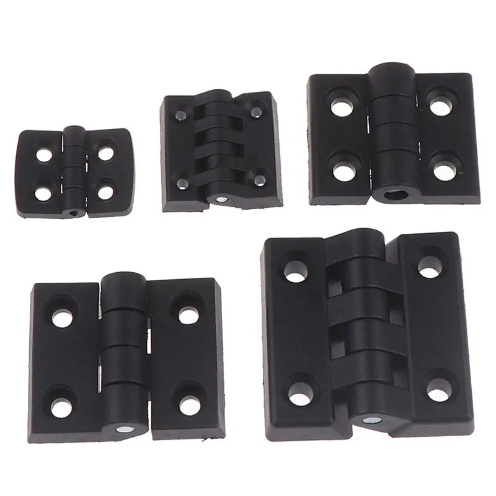 Black ABS Plastic Door Hinge for Furniture