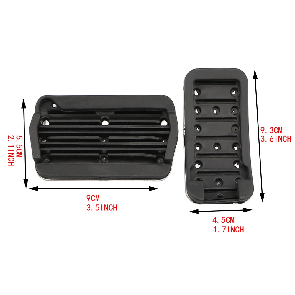 Car Pedals Stainless Steel Accelerator Fuel Gas Brake Pedal Pad Cover For Volvo V40 XC40 C30 C70 S40 2013 car accessories,car pedals,pedal cover,stainless steel pedal cover