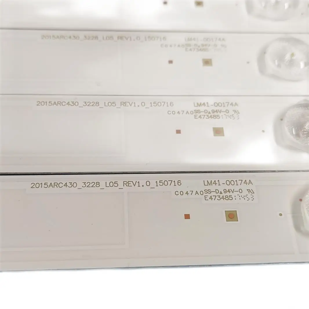 ο 10PCS LED Ʈ Ʈ Ｚ ZLE60600-AB 43GFB6627 2015ARC430_3228_R04 L05_REV1.0_150716 LM41-00174A LM41-00173A
