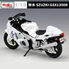 Maisto 1:18 SUZUKI Hayabusa GSX-1300R Alloy Racing Motorcycle Model Diecasts Metal Toy Street Sports Motorcycle Model Kids Gifts 2