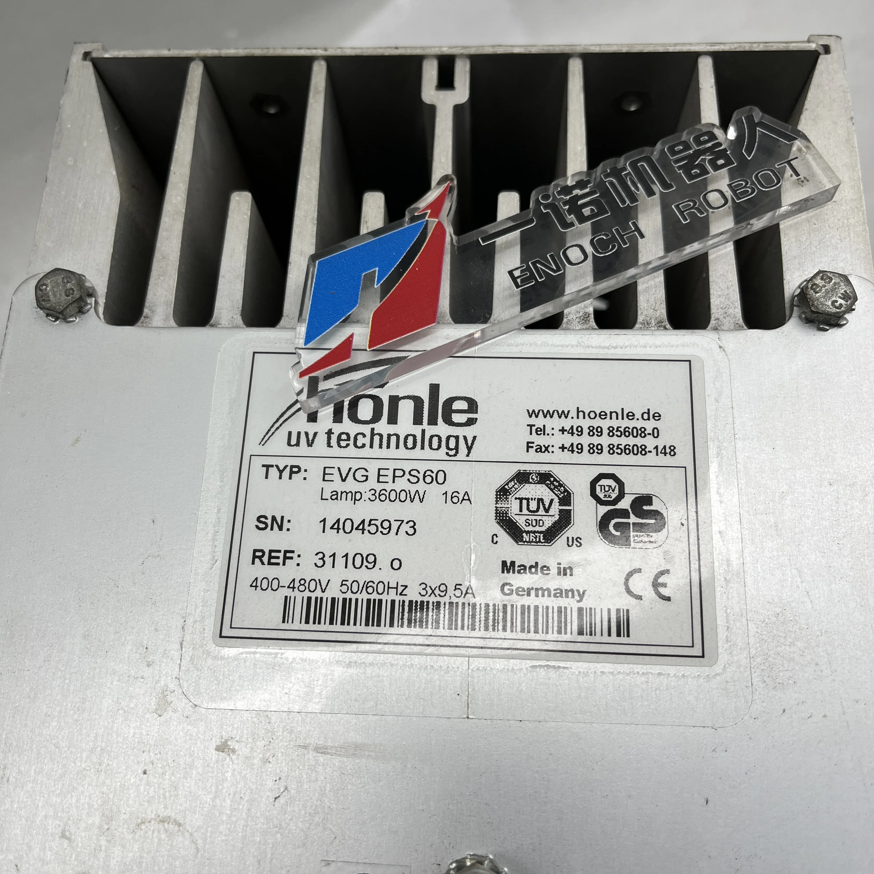EVG EPS technology EVG EPS60 LAMP 3600w 16A Power Supply Test in good condition