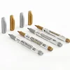 Metallic Marker Pen Waterproof Permanent Acrylic Gold Silver Color Pen Back to School Supplies Highlighter Marker DIY Painting 6