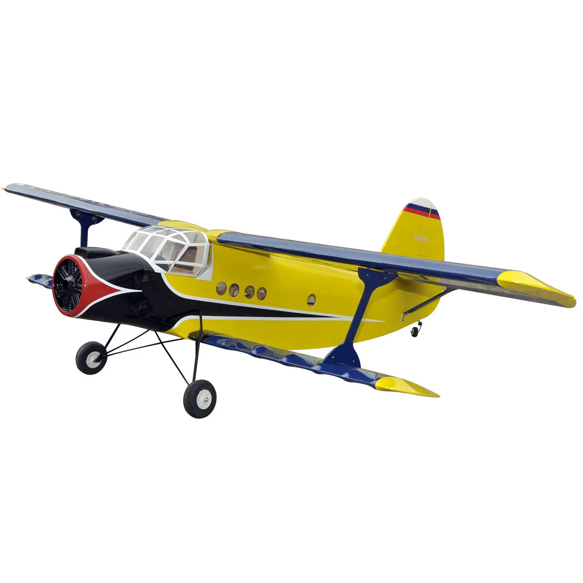 Zyhobby Biplane Model Airplane Transport Aircraft 1/11 Model Airplane Like Real Aircraft Yun-5 Empty Aircraft Balsa Wooden Shell 3
