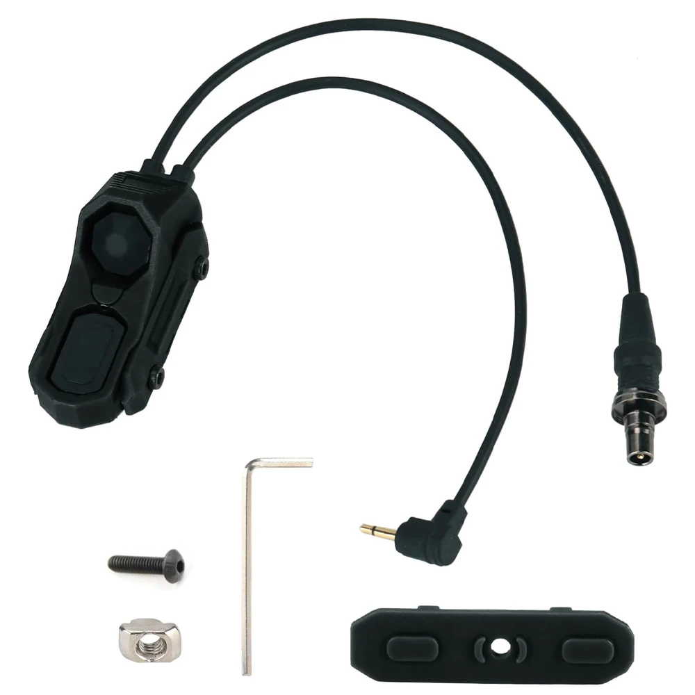 Tactical AXON Remote In-Line Dual Function Pressure Switch Flashlight PEQ NGAL L
