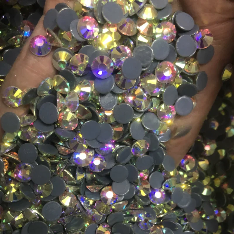 Glitter Crystal Hotfix Rhinestones DMC Rhinestone стразы Strass gems DIY Sewing Accessories Diamond Crystals for costura Garment hot fix rhinestones sew on rhinestones sewing rhinestones crystal rhinestones rhinestone crystals rhinestone accessories rhinestones beads