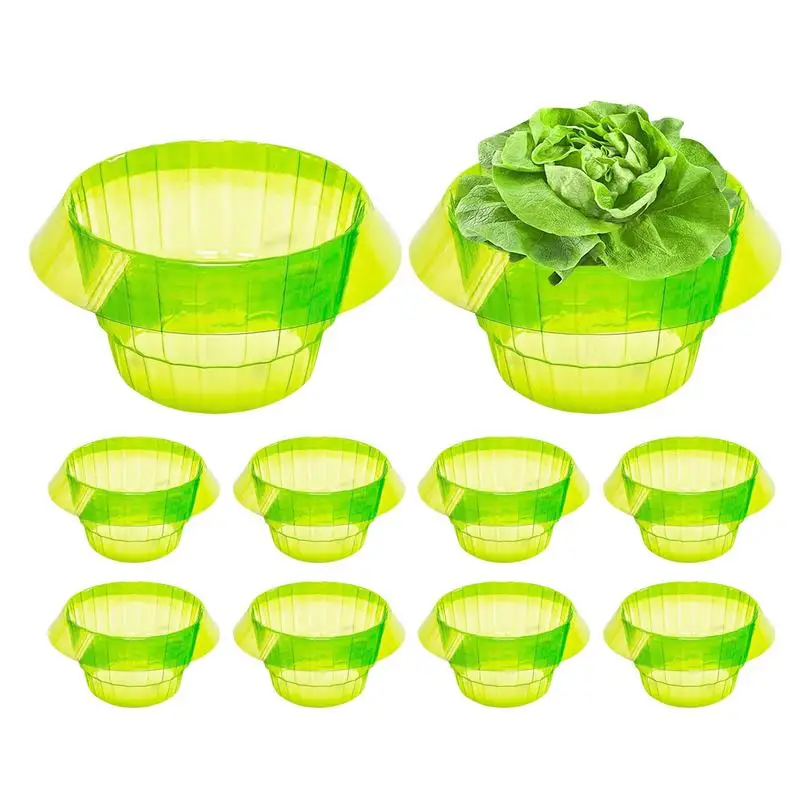 

Plants Snail Protection Rings Vegetable Green Planter Flower Pot Peist Control Trapper Repel Snails Protection Cloches Garden