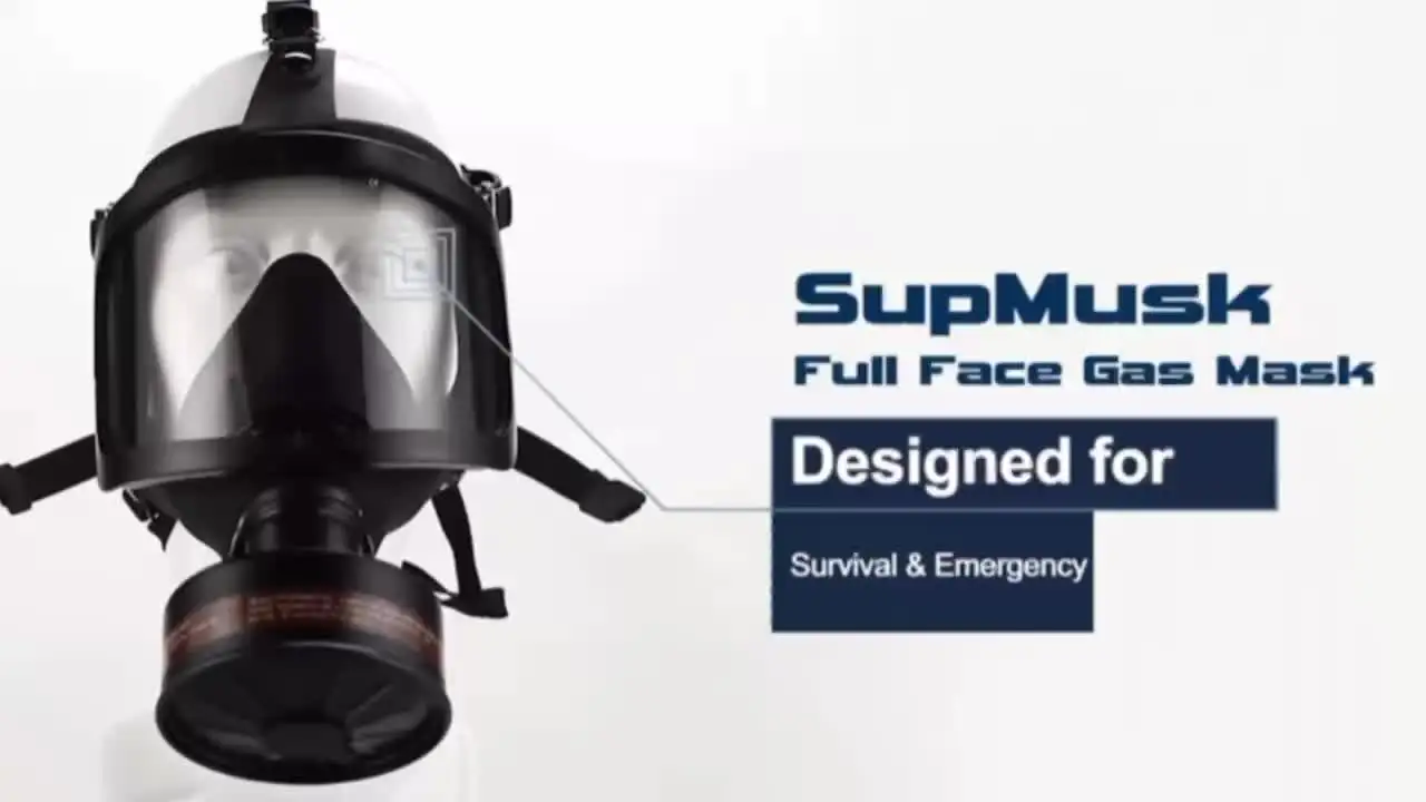 放射線防護服、ガスマスク一式② 放射線防護服、ガスマスク一式② 抗放射線ガスマスク,化学物質に刺激,防湿,