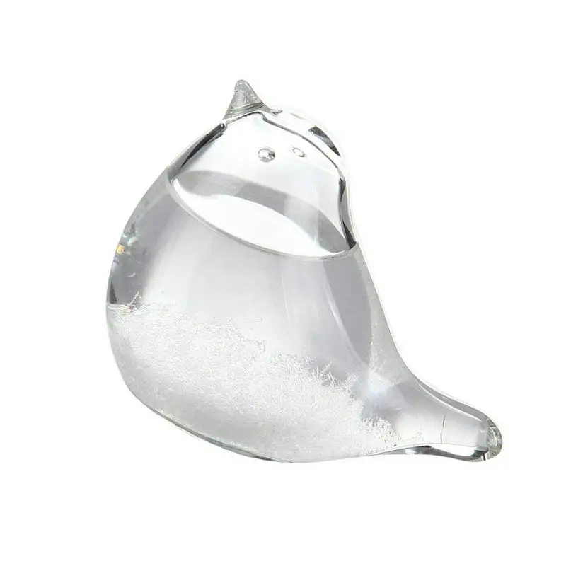 Desktop Weather Predictor Bird Shape Mini Barometer Bottles Weather