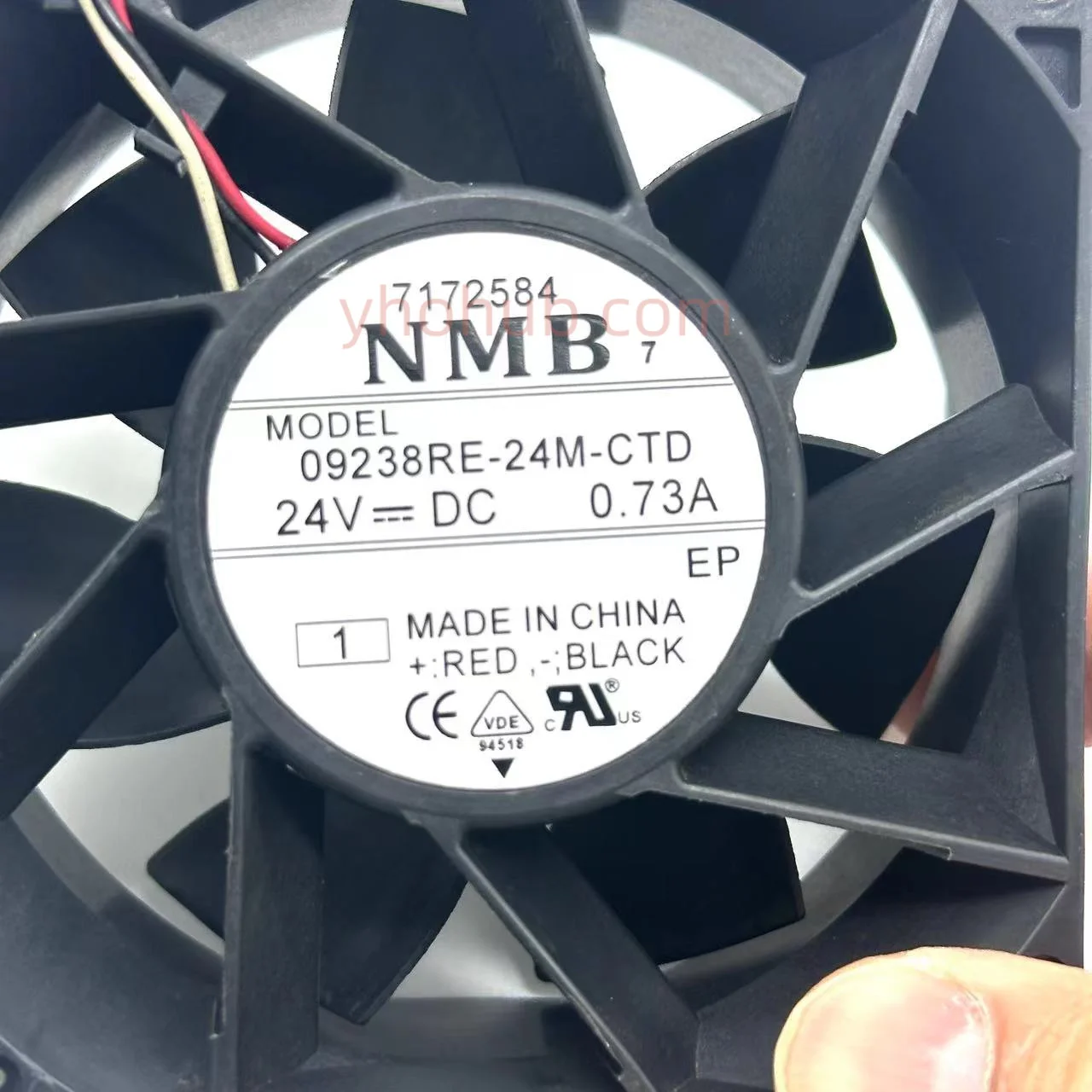 ventilador de refrigeração do servidor de 3 fios