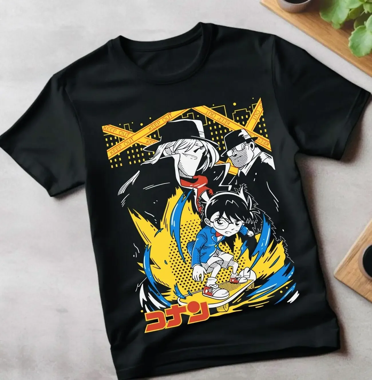 

Футболка в стиле аниме Detective Conan, женская, закрытая, все размеры