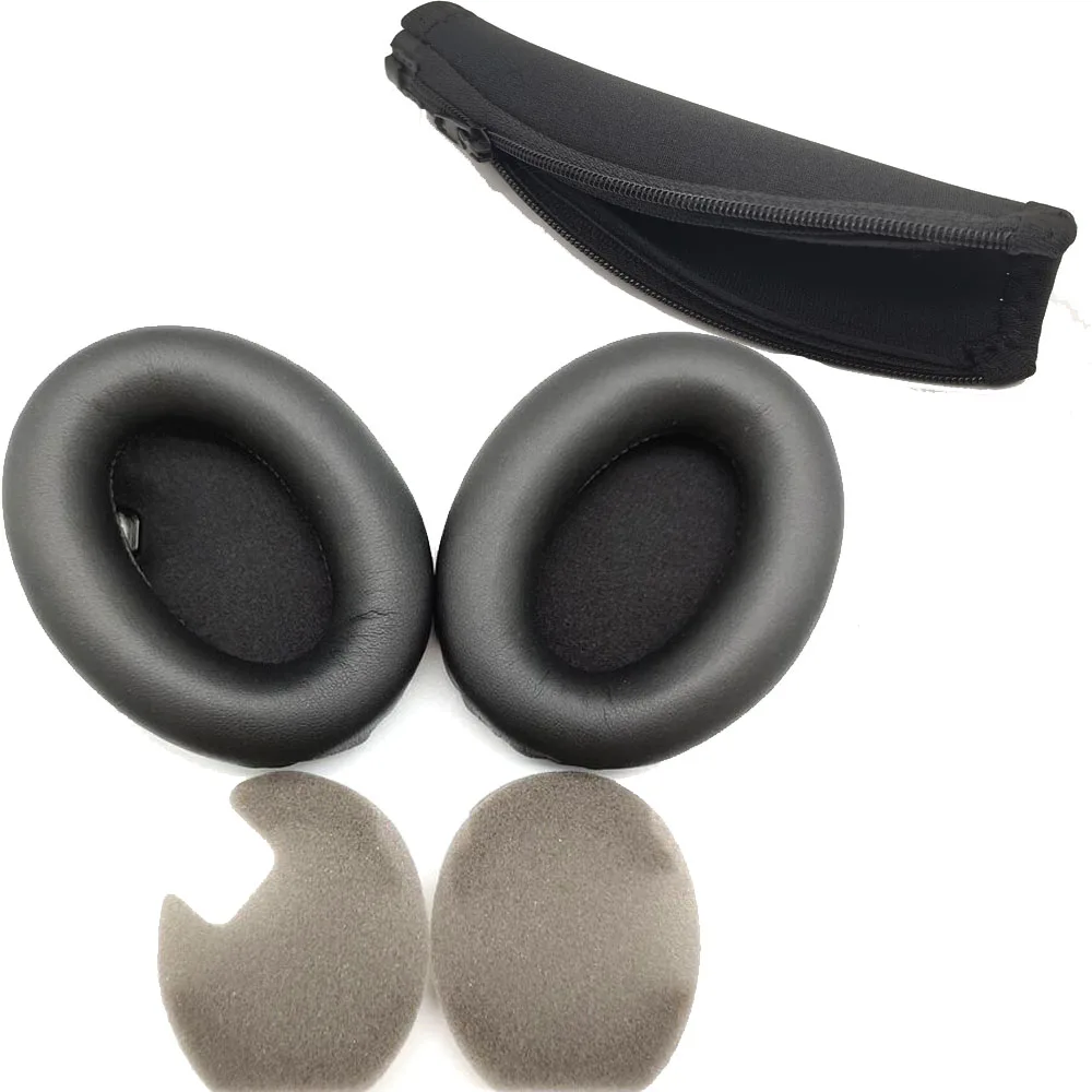 WH1000XM4 Replacement Earpads Headband for Sony WH-1000XM4 Headphone Memory Foam Ear Pad Cushions 1000XM4 Earpad Headband Cover