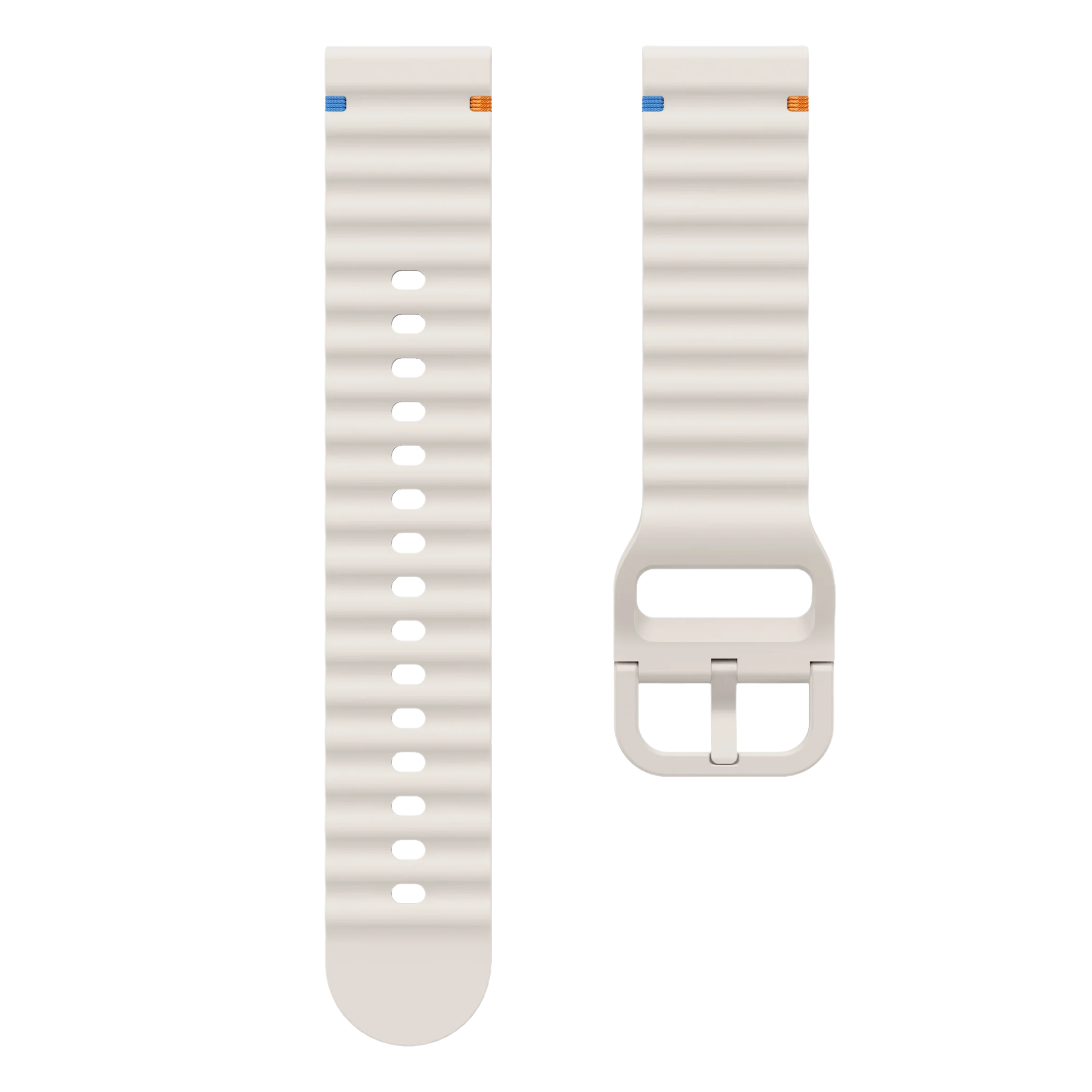Silicone Sport Loop Band - Premium Watch Strap Replacement in 22mm