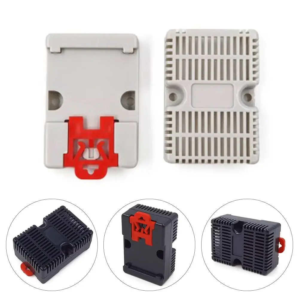 

1/2pcs Hot ABS Plastic DIY White/Black Waterproof Cover Project Instrument Case Electronic Project Box Enclosure Boxes