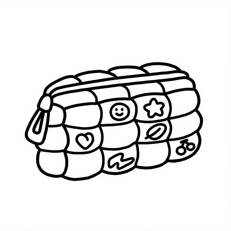 Cute & Groovy Coloring Book for Adults and Youngsters – Bold & Easy Designs for Relaxation, Art Learning, and Cognitive Develop 6