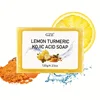 GZE Body Restore Lemon Turmeric Kojic Acid Soap, with Shea Butter, For Face Dark Spots, Body, Rejuvenating, Exfoliating 6
