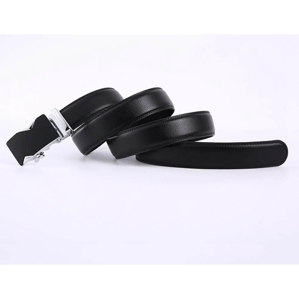 2023 New Hot Selling Belt Square Metal Head Men's Business Belt Automatic Buckle Belt Casual Student Belt_voghion.com
