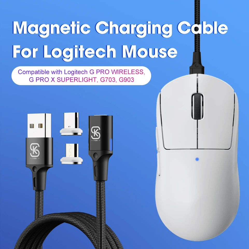 Logitech G Pro X Superlight Cable | Logitech G Pro Wireless | Usb Charging  Cable - Mice & Keyboards Accessories - Aliexpress