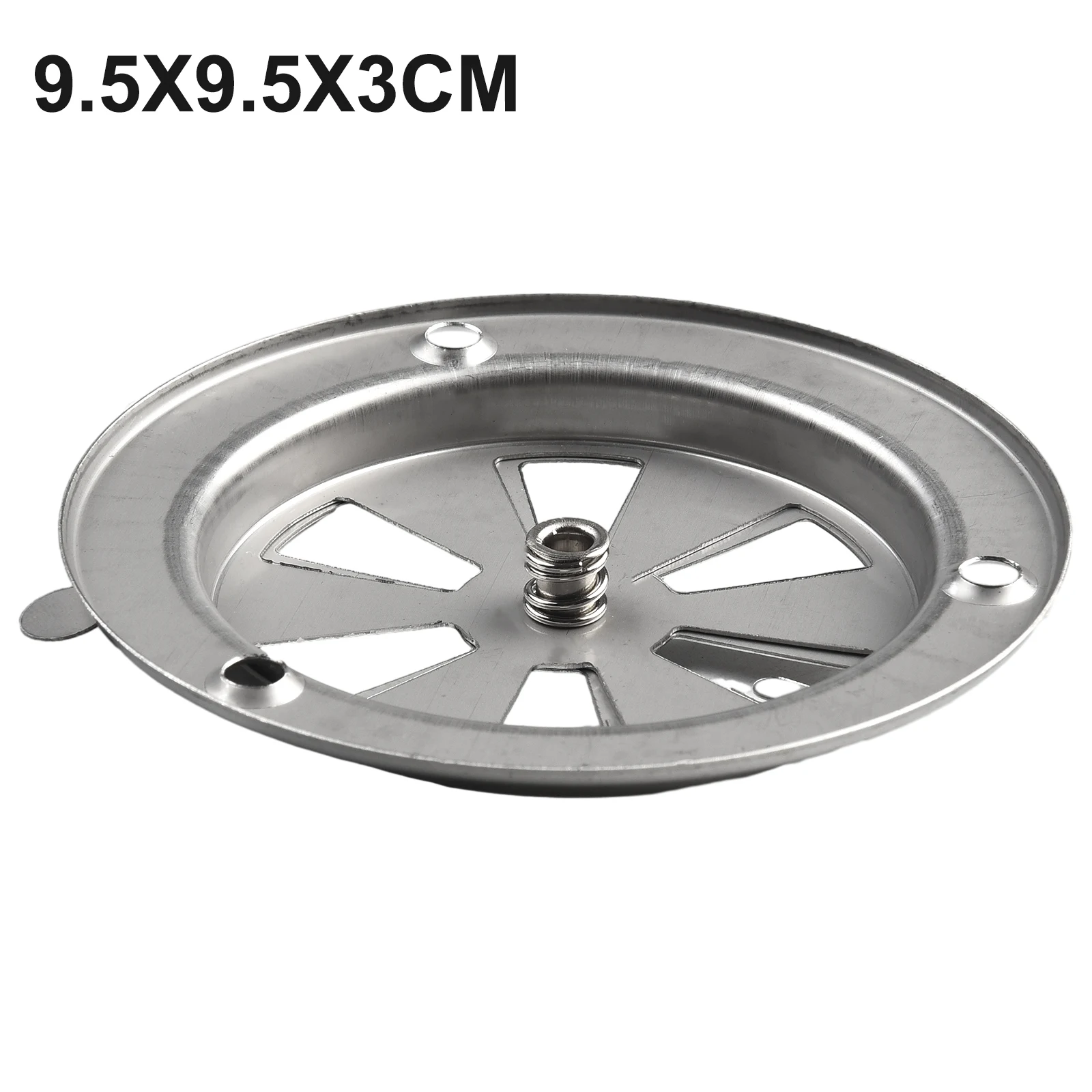 

Air Vent Adjust BBQ Grill Smoker Exhaust Vent Stove Damper Stainless Steel Air Vent Home Kitchen Replacements Part